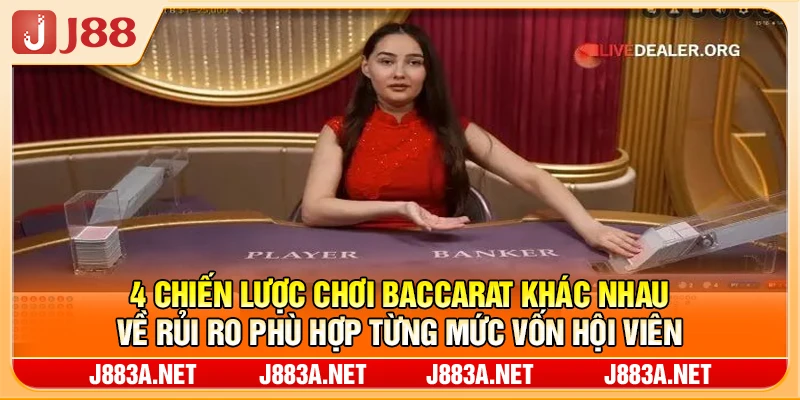 4 chiến lược chơi baccarat khác nhau về rủi ro phù hợp từng mức vốn hội viên